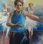 kunst zwolle jongen op ballet